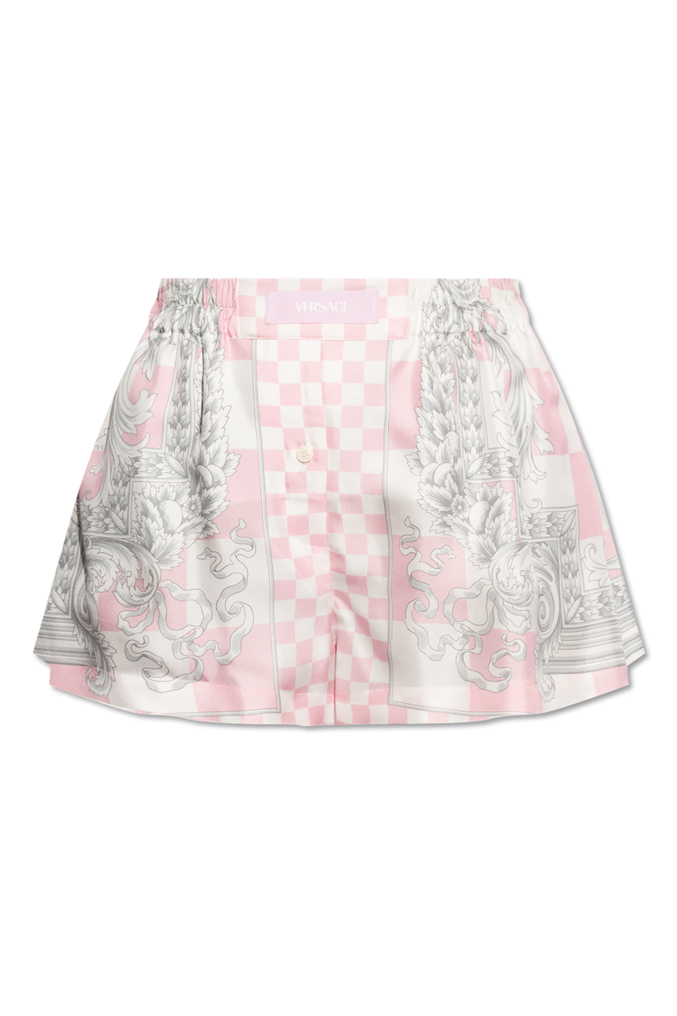 ワンピース VERSACE Women Short Skirts 10087421A063925B100 Pink VJC73HAE810-F0007-416FW22(1).